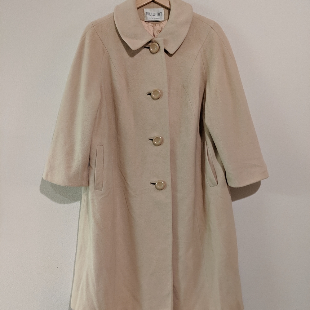 Vtg Cashmere Vintage 3/4 Sleeve Jacket